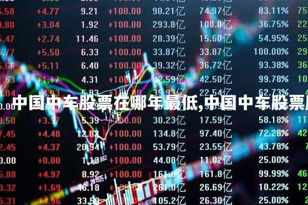 中国中车股票在哪年最低,中国中车股票历史最低价格